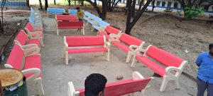 Outdoor Rcc Concrete Bench